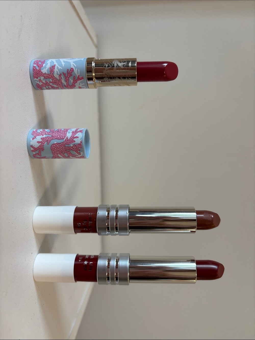 Red and Brown Women’s Lipstick Set - Unbranded